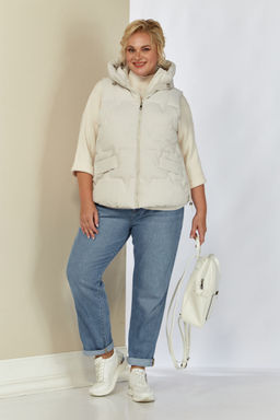 Жилет SHETTI 2153 молочный