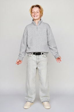 JEANS FLARE / Gris - Zara фото 5