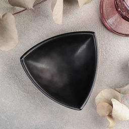 Соусник «Чёрный Восток», 90 мл, 10×10.5×4 см, пластик, чёрный