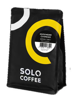 Кофе в зернах Solo Coffee Колумбия Супремо (100% арабика), свежеобжаренный  фото 5