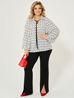 Блузка 0059-27п кремово-белый - Dora фото 25