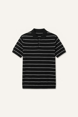 Standart Fit _izgili Polo Ti__rt