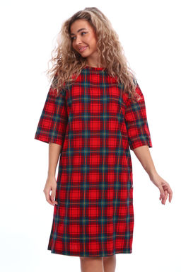 Платье-туника на клепках