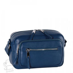 Сумка женская кожаная 3229Q blue Polina&Eiterou/30 в Новосибирске