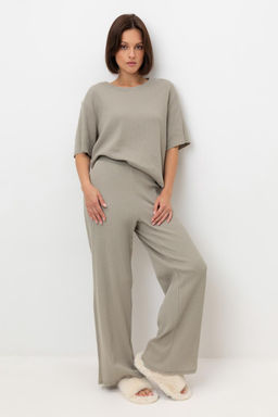 Е 20150/пыльно-оливковый пижама жен