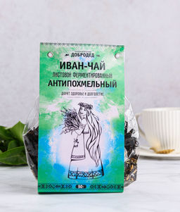 Иван-Чай листовой ферментированный Антипохмельный 50 г