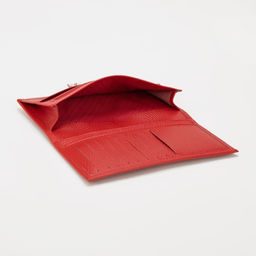 Кошелёк на кнопке, цвет красный - Textura фото 3