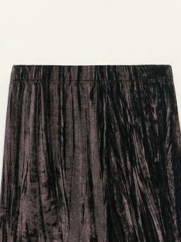 Широкие брюки из бархата / Zarina