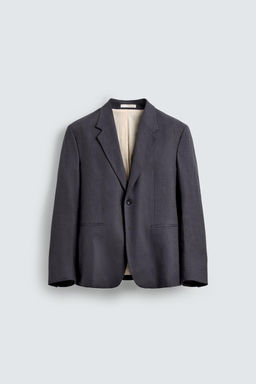 100% LINEN SUIT BLAZER - Zara фото 9