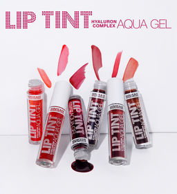 LuxVisage Тинт для губ с гиалуроновым комплексом LIP TINT AQUA GEL тон 05 Wine red 3.4г  фото 4