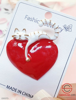 Брошь женская на булавке