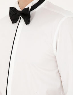 Beyaz Slim Fit Smokin G_mlek - Pierre cardin фото 7