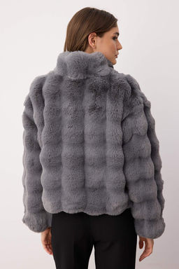 Gri Regular Kal?p Kurk Mont TWOAW26MO00105 - Trendyolmilla фото 12