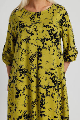 Платье 6168/02/Горчичный, черный - Rise фото 5