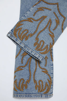 Mavi Nak?sl? Yuksek Bel Flare Jeans TWOSS25JE00011 - Trendyolmilla фото 8