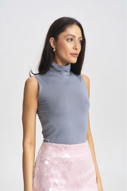 Топ-водолазка из вискозы Grey - Erist store фото 3