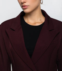 Жакет #КТ20723, сливовый