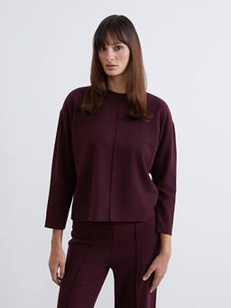 Bisiklet Yaka Kad?n ?nce Kazak