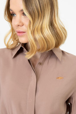 Женское платье из верблюжьей ткани Неожиданная скидка в корзине - U.s. polo assn фото 2