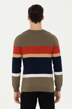 Мужской свитер цвета хаки - U.s. polo assn фото 12