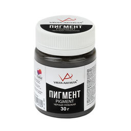 VISTA-ARTISTA Пигмент сухой черный глубокий VAPD 30 г
