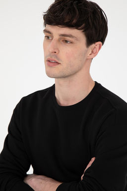 Мужской черный свитшот Неожиданная скидка в корзине - U.s. polo assn фото 2