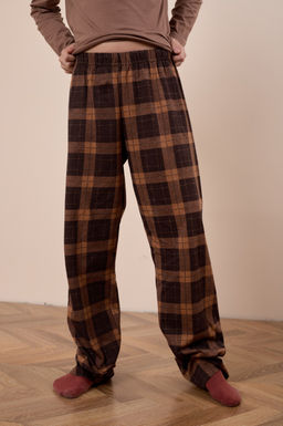 Пижама футболка с длинным рукавом и брюки М225109кк - Елена фото 6