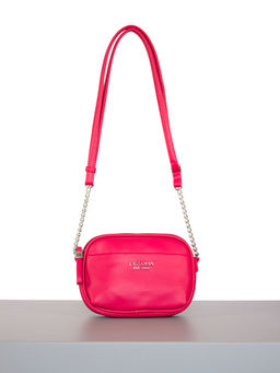 LACCOMA сумка Джулия-24-L815-маджента эко кожа хлопок