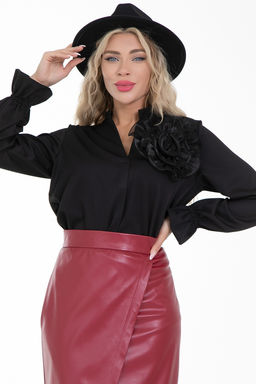 Блуза Модная (блэк) - Diolche фото 2