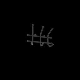Вешалка "Норма 3" Черный