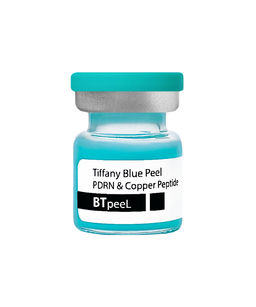 Бирюзовый пилинг с ПДРН и пептидом меди Тiffany Blue Peel, 3 мл.