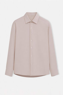 Рубашка Trendyolmilla Modal песочная regular fit