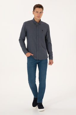 Erkek A__k Lacivert Uzun Kollu G_mlek - U.s. polo assn фото 4