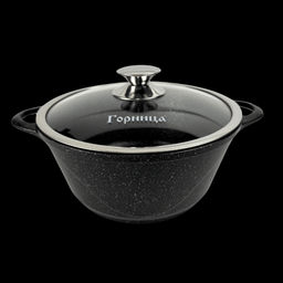 Кастрюля 3л. Юбил. индукц. лит/руч. с кр. (п/у), Ик2433юб