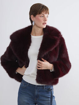 Ceket Yaka Kad?n K?rk Mont