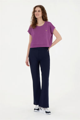 Женская фиолетовая футболка - U.s. polo assn фото 4