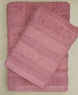 Махровое полотенце Барокко- БРУСНИКА 50*90 см. хлопок 100% - Лен поволжья фото 2