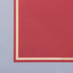 Плёнка для цветов, красный с золотым, 58 см×10 м