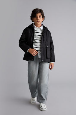 R_zgar Ge_irmez Polo Yaka __t__tl_ Mont Erkek _ocuk - Defacto фото 2