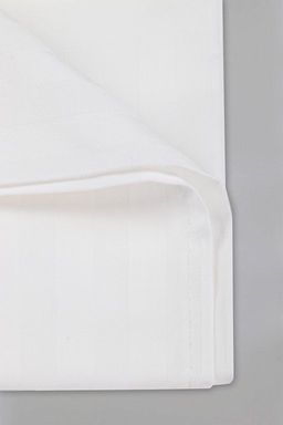 Простыня Страйп/Сатин 135 гр/м2 Белый (полоса вдоль) Евромакси (220х235) - Амавес-текстиль фото 2