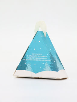 Бомбочки для ванны Пингвин, 3 шт х 40 г, снежный маршмеллоу, URAL LAB