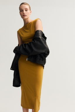 Vestido con mangas japonesas - H&m фото 6