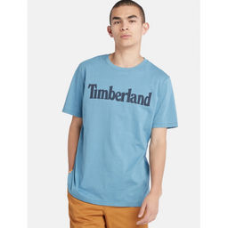 Мужская футболка Timberland TFO T-Shirt Kennebec River Tree Logo Regular синяя