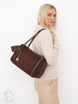 Сумка женская кожаная 990220NN d.coffee Natale Navetta