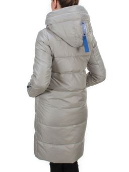 9190 GREY Пальто зимнее женское EVCANBADY (200 гр. холлофайбера) - Fashion фото 4