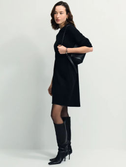 Вязаное платье мини / Zarina