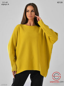 Тёплая однотонная кофта - Bruno фото 5