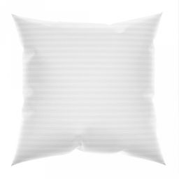 Наволочка 70х70см "Подснежник", с клапаном-запахом 26см, страйп-сатин отбеленный, полоса 3см, 140г/м2, хлопок 100%, упаковка ПП 22х30см, "Домашняя мода" (Россия)