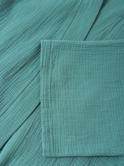 Халат домашний женский KAFTAN Basic, размер 44-46, зелёный