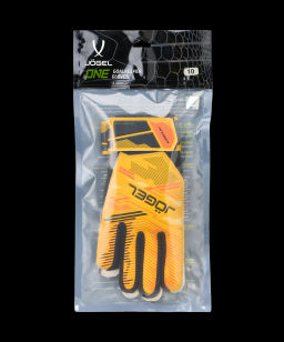 Перчатки вратарские JOGEL Magnum AL3 Flat, желтый  фото 4